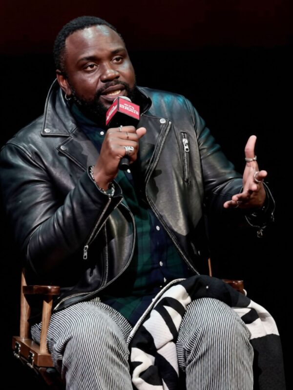 Causeway 2022 Brian Tyree Henry Black Leather Jacket
