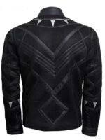 Chadwick Boseman Costume Leather Jacket Black Panther