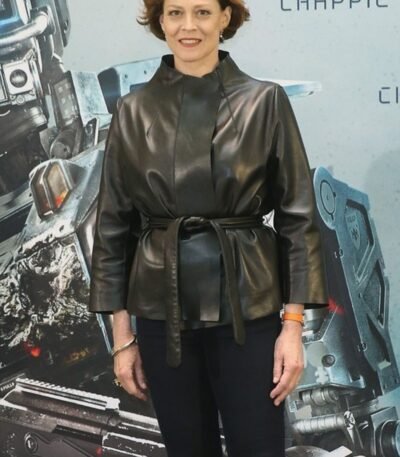 Chappie Michelle Bradley Black Leather Jacket