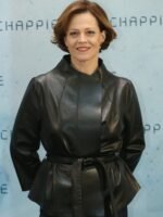 Chappie Michelle Bradley Black Leather Jacket