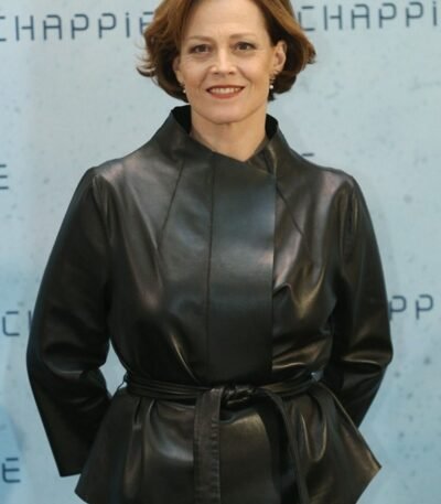 Chappie Michelle Bradley Black Leather Jacket