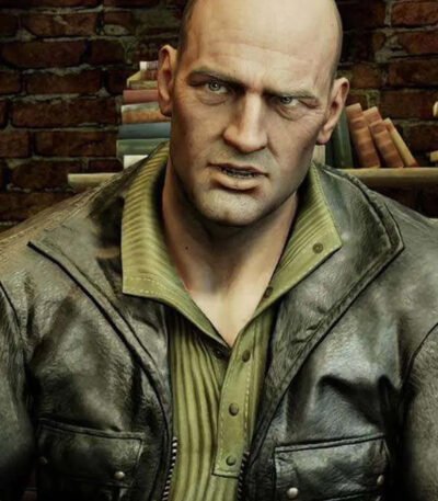 Charlie Cutter Uncharted 4 Leather Jacket