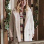 Charlotte Sanders Best Christmas Ever White Fur Coat