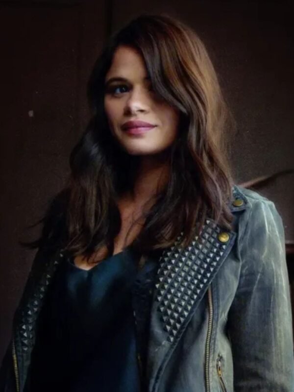 Charmed Poppy Drayton Asymmetrical Zipper Leather Jacket