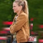 Chicago P.D. Hailey Upton S07 Brown Bomber Jacket
