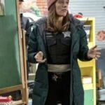 Chicago P.D. Marina Squerciati Green Hooded Coat