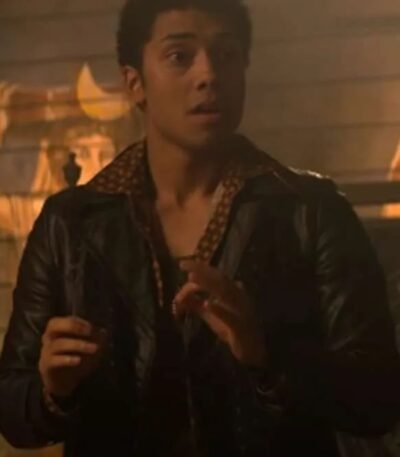 Chilling Adventures Of Sabrina S04 Ambrose Spellman Leather Blazer