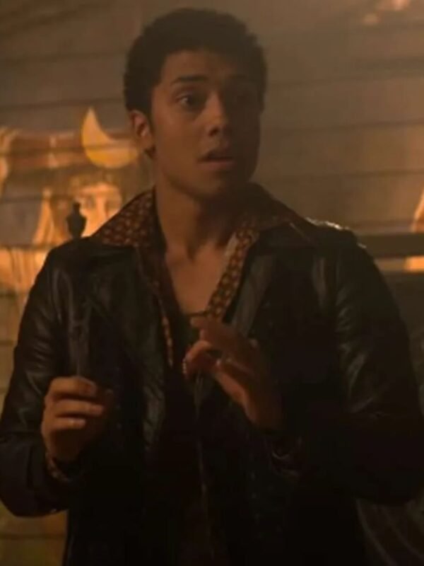 Chilling Adventures Of Sabrina S04 Ambrose Spellman Leather Blazer