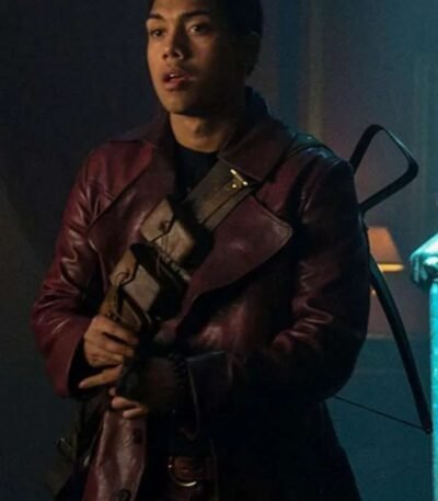 Chilling Adventures of Sabrina Ambrose Spellman Maroon Trench Coat