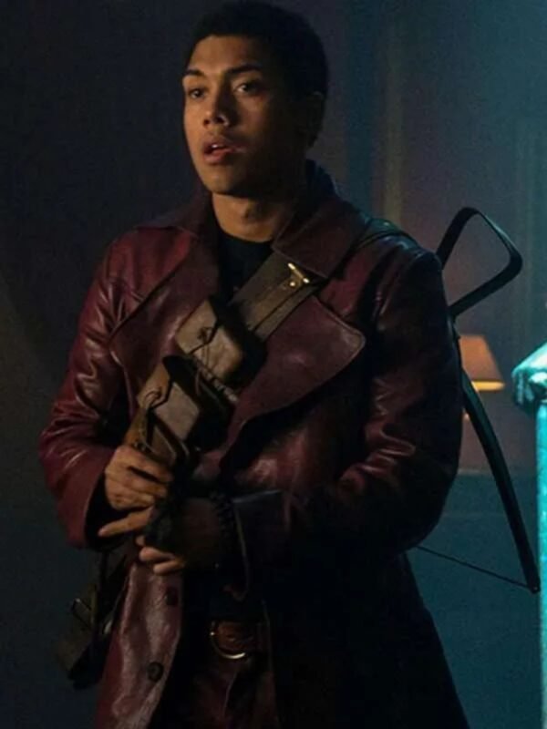 Chilling Adventures of Sabrina Ambrose Spellman Maroon Trench Coat