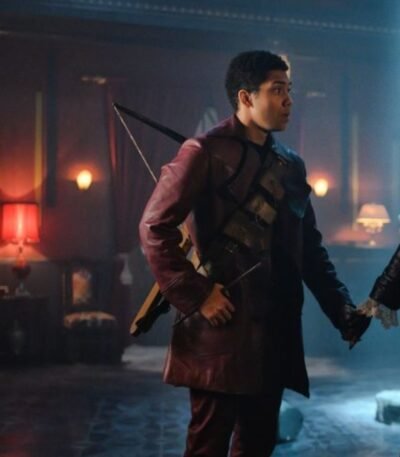Chilling Adventures of Sabrina Ambrose Spellman Maroon Trench Coat