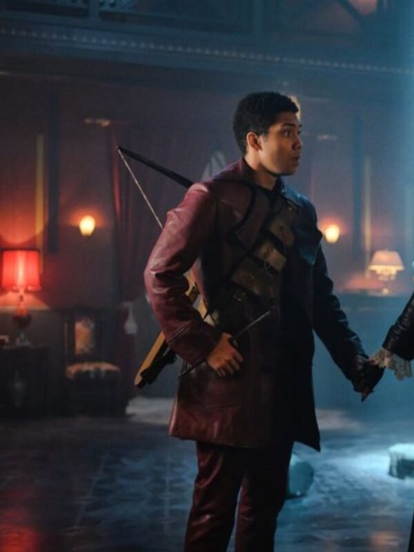 Chilling Adventures of Sabrina Ambrose Spellman Maroon Trench Coat