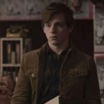Chilling Adventures of Sabrina Harvey Brown Suede Leather Jacket