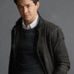 Chilling Adventures of Sabrina Nicholas Scratch Black Leather Coat