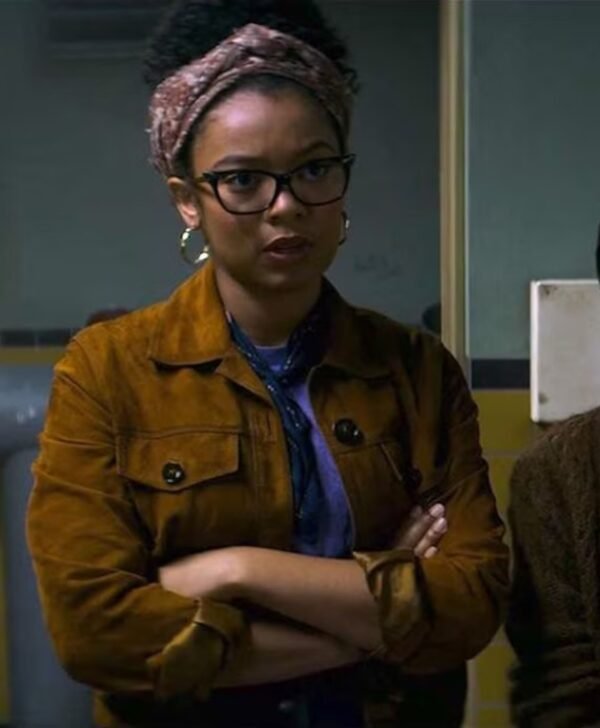 Chilling Adventures of Sabrina Rosalind Walker Brown Suede Jacket
