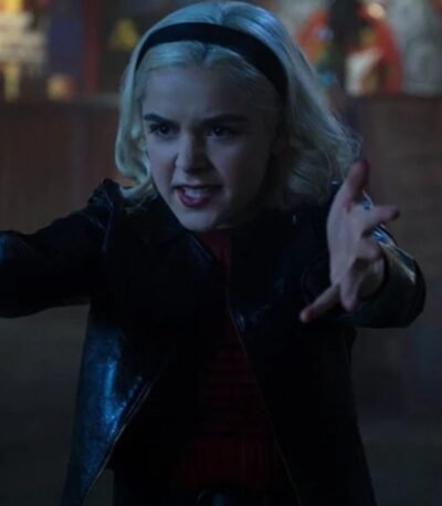 Chilling Adventures of Sabrina Spellman Black Embroidered Jacket