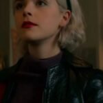 Chilling Adventures of Sabrina Spellman Black Embroidered Jacket