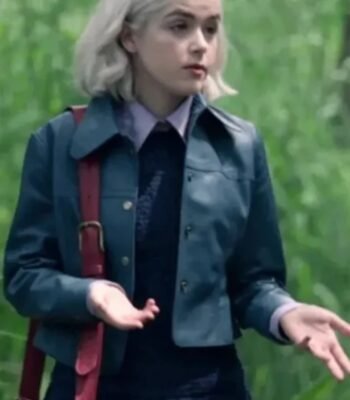Chilling Adventures of Sabrina Spellman S03 Blue Leather Jacket