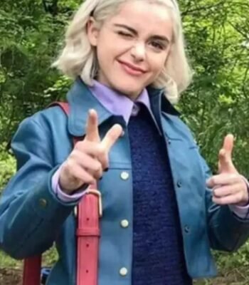 Chilling Adventures of Sabrina Spellman S03 Blue Leather Jacket