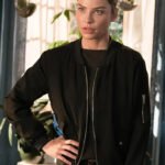 Chloe Decker Lucifer Black Bomber Jacket