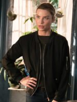 Chloe Decker Lucifer Black Bomber Jacket