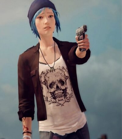 Chloe Price Life Is Strange True Colors Dark Brown Leather Jacket