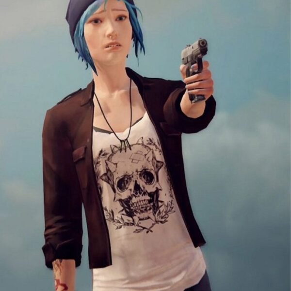Chloe Price Life Is Strange True Colors Dark Brown Leather Jacket