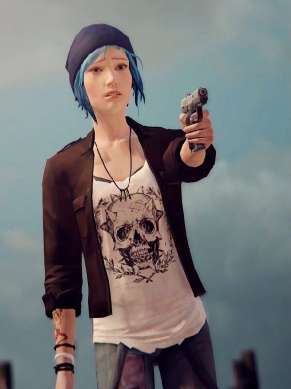 Chloe Price Life Is Strange True Colors Dark Brown Leather Jacket