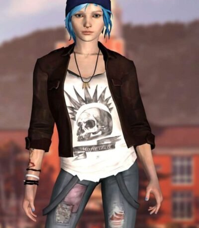 Chloe Price Life Is Strange True Colors Dark Brown Leather Jacket