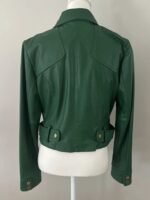 Chloe Sullivan Smallville Green Leather Jacket