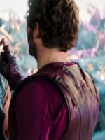 Chris Pratt Thor Love and Thunder Burgundy Vest