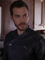 Chris Wood Supergirl Mon-El Leather Jacket
