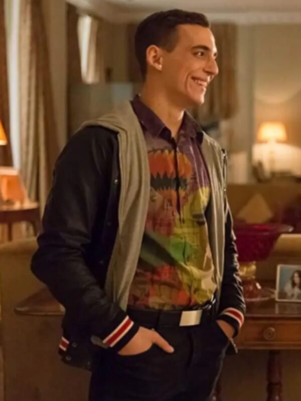 Christian Elite Leather Bomber Jacket
