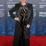 Christina Aguilera 9th Annual Breakthrough Prize Ceremony Coat