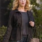 Christina Good Girls Beth Boland Cotton Black Jacket
