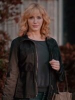Christina Good Girls Beth Boland Cotton Black Jacket
