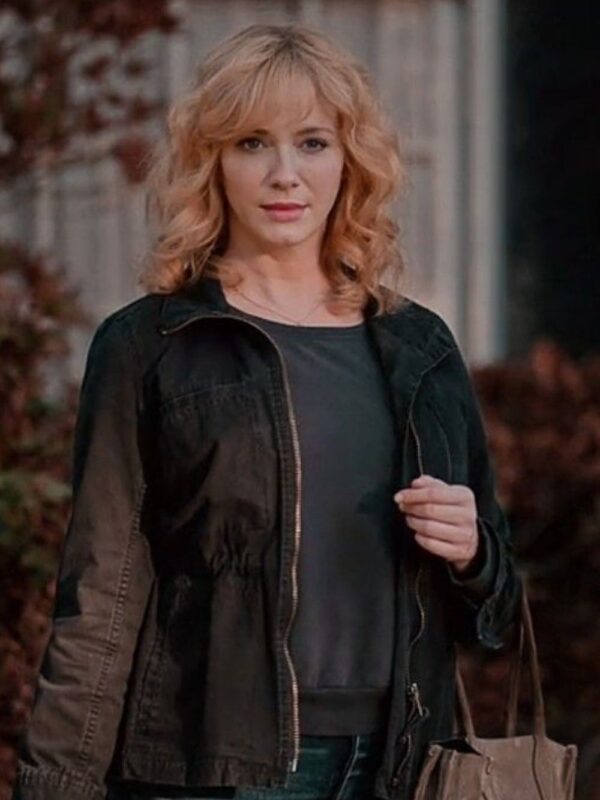 Christina Good Girls Beth Boland Cotton Black Jacket