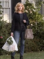 Christina Good Girls Beth Boland Cotton Black Jacket