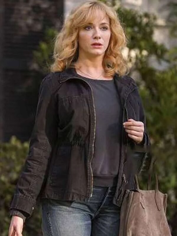 Christina Good Girls Beth Boland Cotton Black Jacket