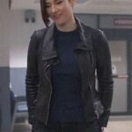 Chyler Leigh Supergirl Alex Danvers Cafe Racer Leather Jacket