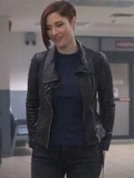 Chyler Leigh Supergirl Alex Danvers Cafe Racer Leather Jacket