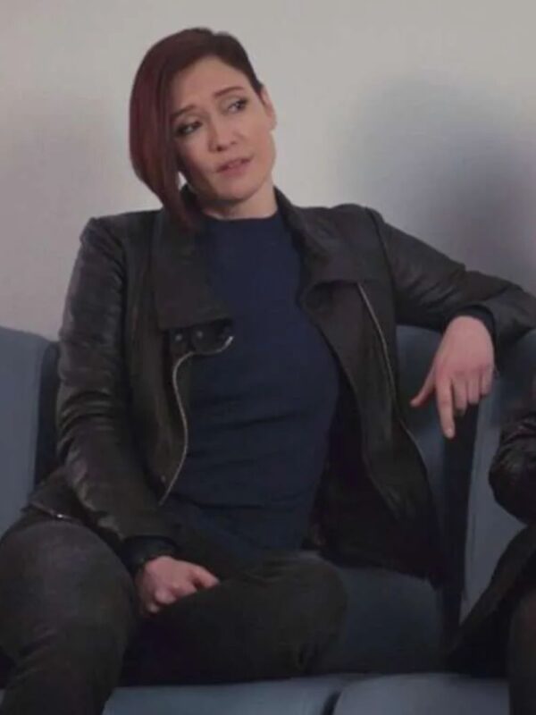 Chyler Leigh Supergirl Alex Danvers Cafe Racer Leather Jacket