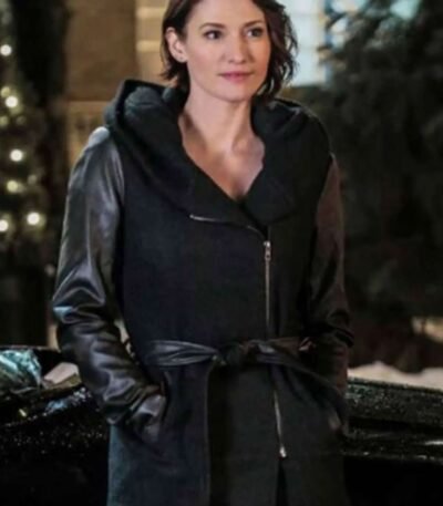 Chyler Leigh Supergirl Alex Danvers Hooded Black Jacket