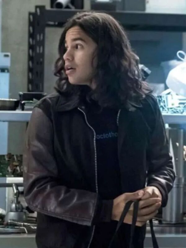 Cisco Ramon The Flash Black Bomber Jacket