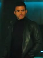 Citadel Richard Madden Black Leather Jacket