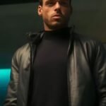 Citadel Richard Madden Black Leather Jacket