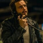 City On Fire 2023 Nico Tortorella Black Leather Jacket