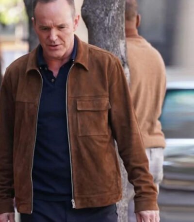 Clark Gregg Agents Of Shield Phil Coulson Brown Jacket