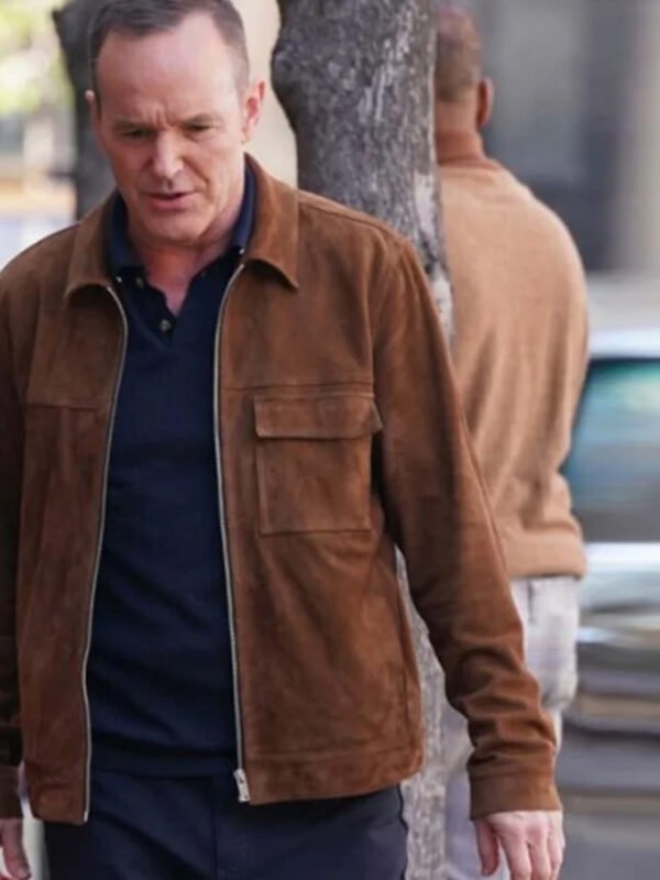 Clark Gregg Agents Of Shield Phil Coulson Brown Jacket