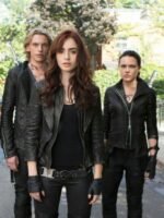 Clary Fray Shadowhunters Black Leather Jacket